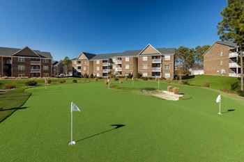 Brand new 8 hole putting green